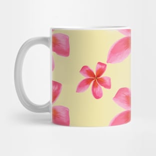 Diseño Floral en tonos rosas Mug